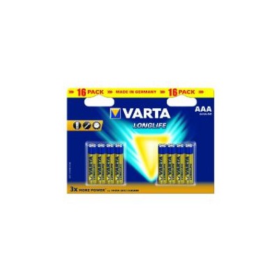 Pilas Varta Longlife AAA Blister 16 (4103214416)