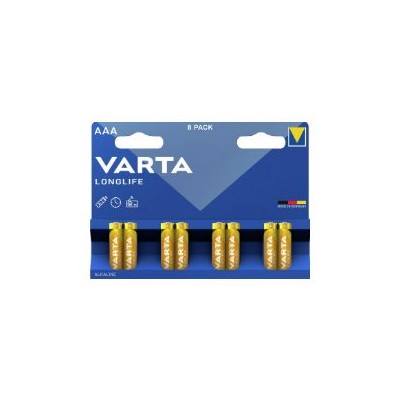 Pilas Varta Longlife AAA Blister 8 (4103101418)