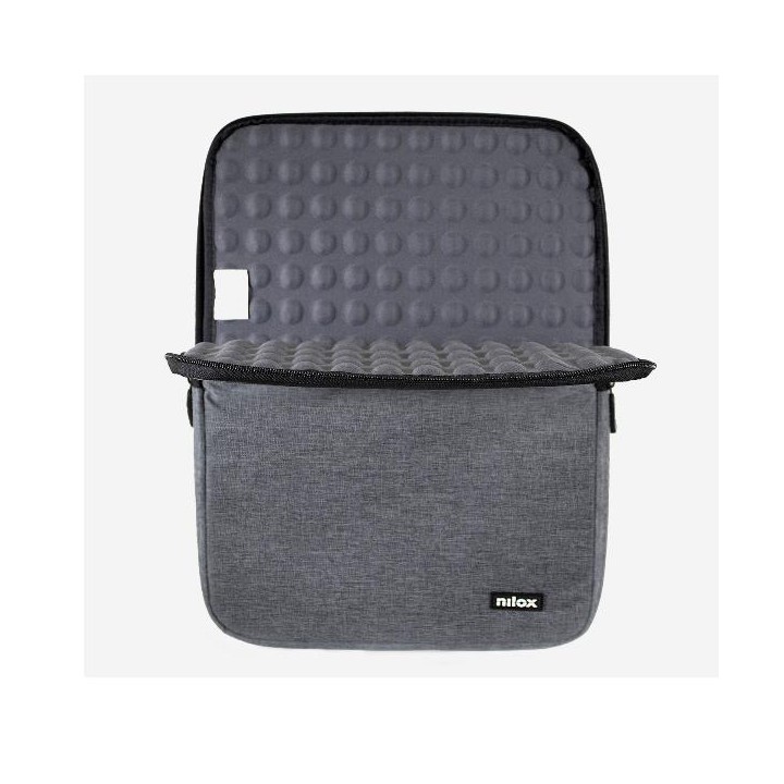 Funda NILOX Sleeve hasta 15.6" Gris (NXSL15GY)