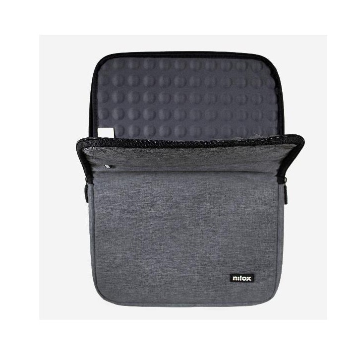 Funda NILOX Sleeve hasta 15.6" Gris (NXSL15GY)