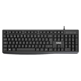 Teclado NILOX USB 1.5m Español Negro (NXKBE000013)