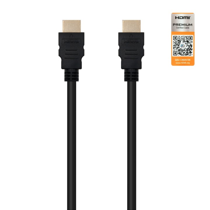 Nanocable HDMI A/M a HDMI A/M 2m Negro (10.15.3602)