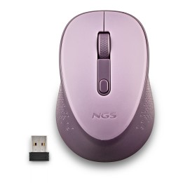 Ratón NGS Dew Lilac Wireless 1600dpi Lila (DEWLILAC)