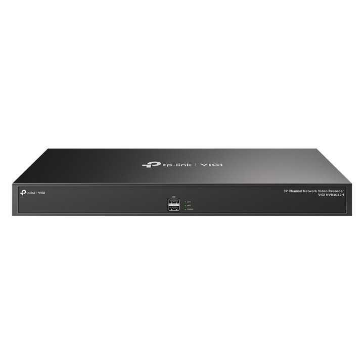 Vídeograbador TP-Link H.265+ 32Ch Negro (VIGI NVR4032H)