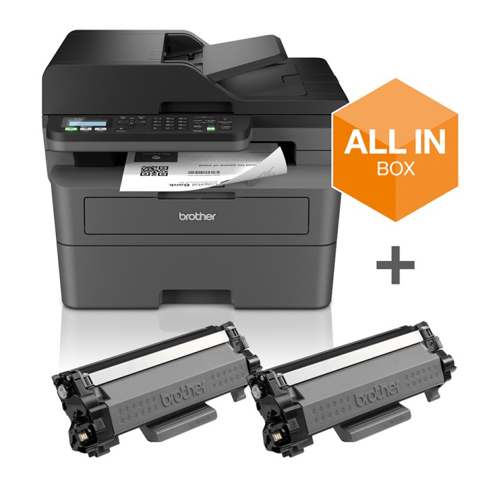 Multif BROTHER A4 B/N WiFi Dúplex (MFC-L2827DWXL)