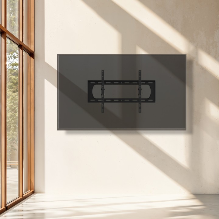 Soporte Pared TooQ 37"-140" Fijo Máx 12Kg (LP37140F-B)