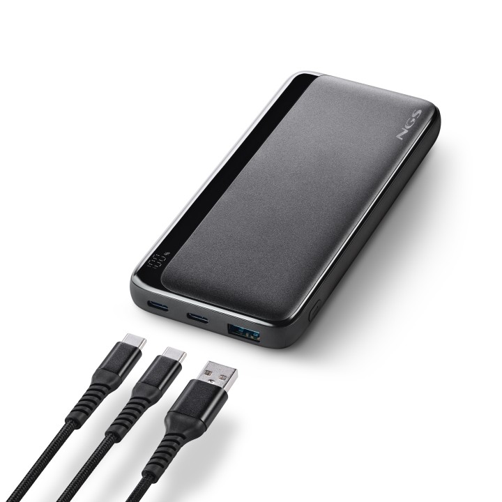 PowerBank NGS 10000mAh 22.5w Negro (QGUIZ10)