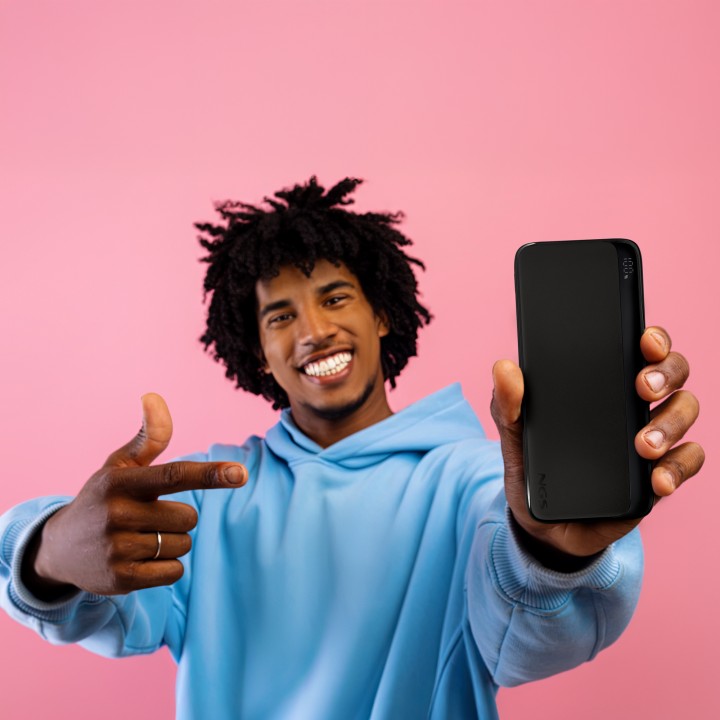 PowerBank NGS 10000mAh 22.5w Negro (QGUIZ10)