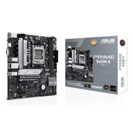 ASUS PRIME B650M-K: (AM5) 2DDR5 VGA HDMI RJ45 mATX