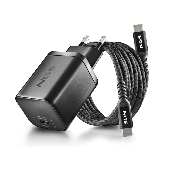 Cargador NGS GaN para portátil Asus 1xUSB-C (BUD65W-AS)