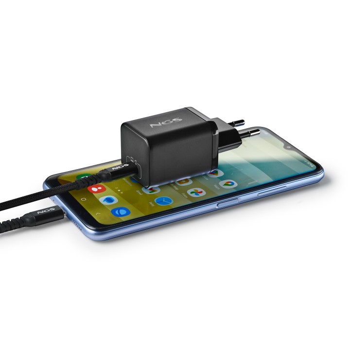 Cargador NGS GaN para portátil Asus 1xUSB-C (BUD65W-AS)