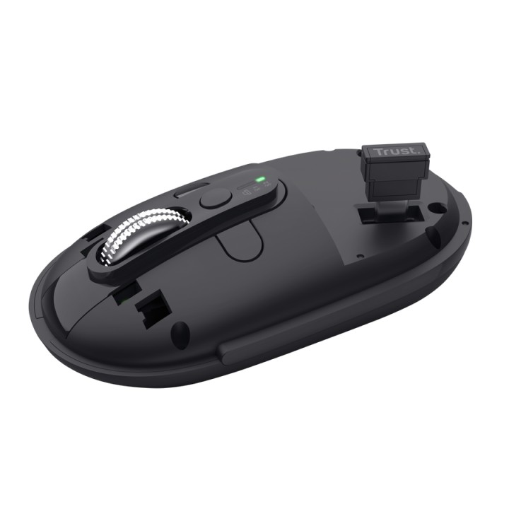 Ratón Trust Seron RF Wireless/Bluetooth Negro (26018)