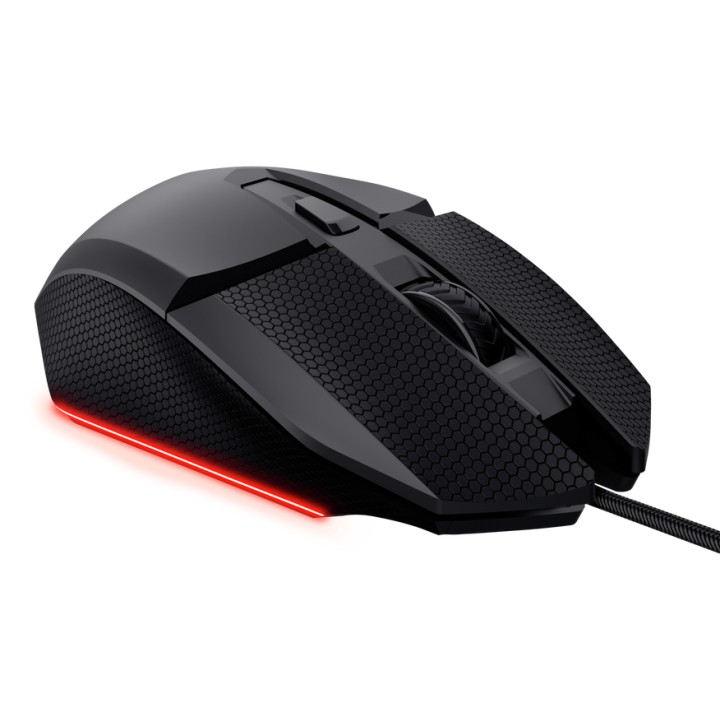 Ratón Gaming Trust GXT121 Felox+ USB-A Negro (25603)