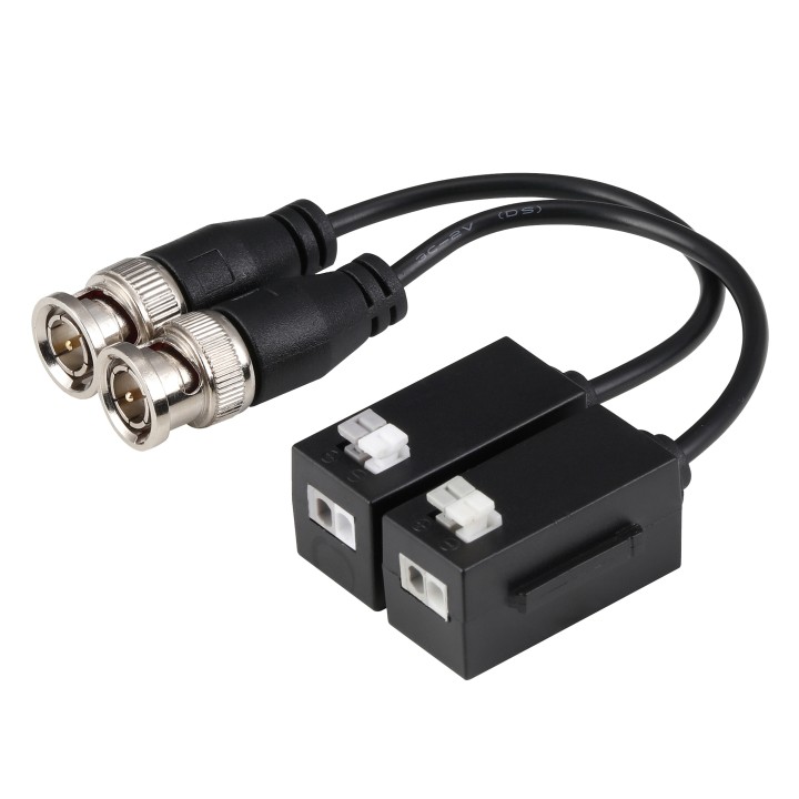 Transmisor Vídeo Dahua 2xBNC-M a 2xRJ45 (DH-PFM800-4K)