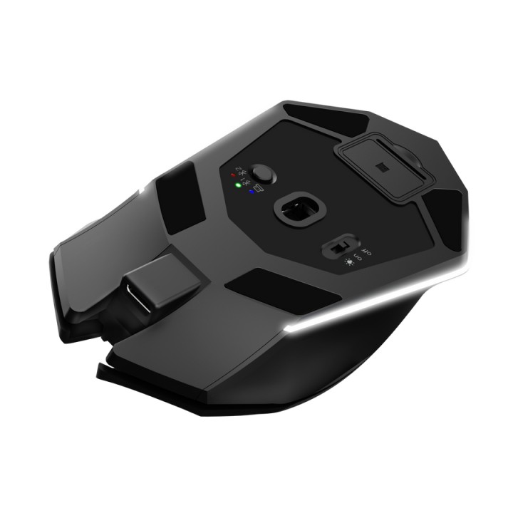Ratón Gaming Trust GXT122 Felox+ RF/BT Negro (25748)