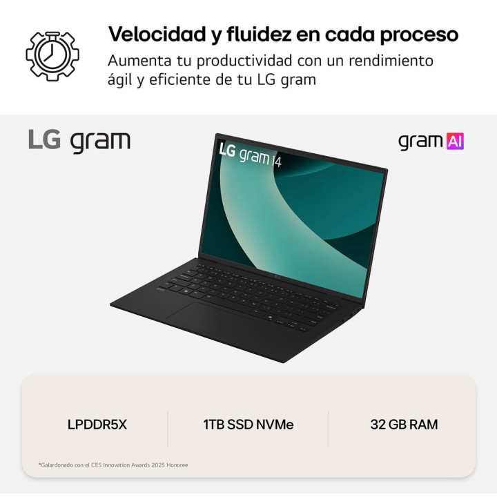 LG U7-255H 32Gb 1Tb 14" FreeOS (14ZD90T-G.AX88B)