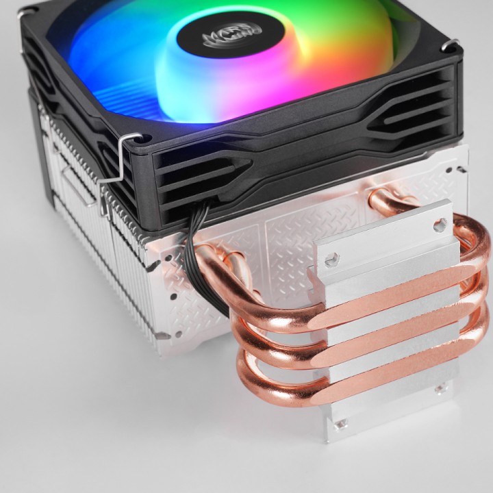 Ventilador CPU Mars Gaming FRGB 9cm Negro (MCPUX3)