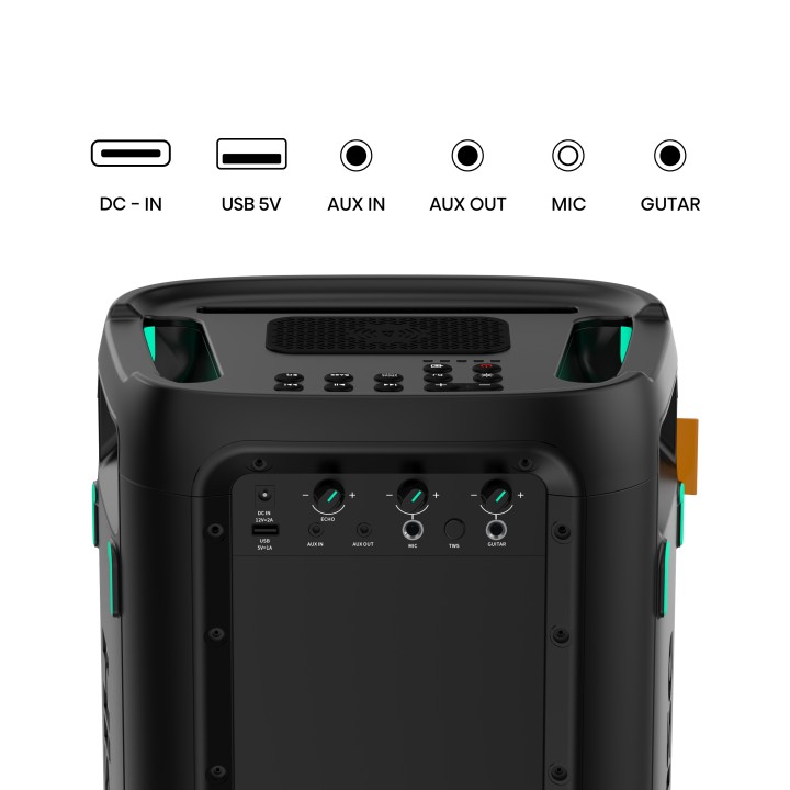 Altavoz Hisense 300W USB BT Negro (PARTY STORM)