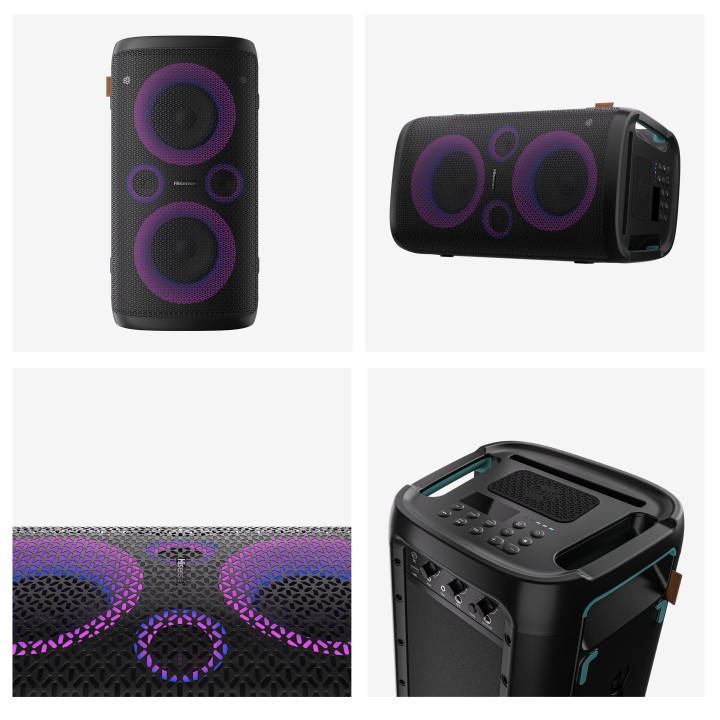 Altavoz Hisense 300W USB BT Negro (PARTY STORM)