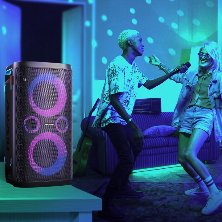 Altavoz Hisense 300W USB BT Negro (PARTY STORM)