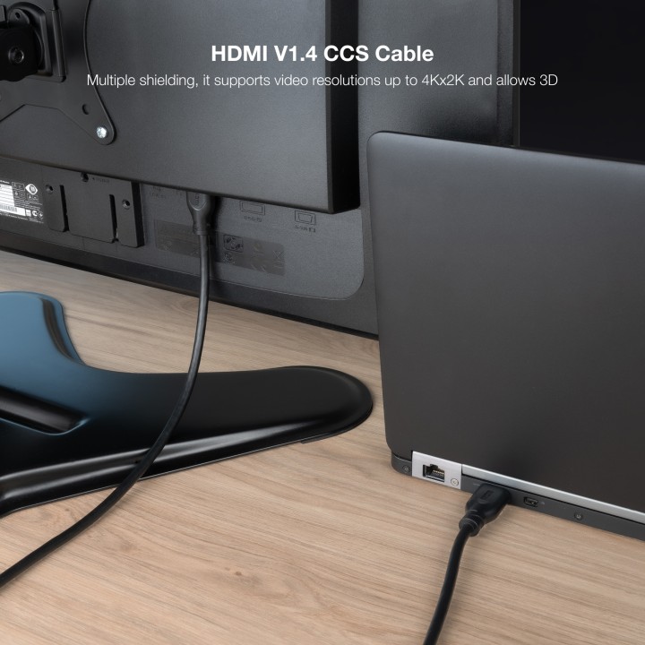 Nanocable HDMI 1.4 A/M-A/M 3m Negro (10.15.4703)