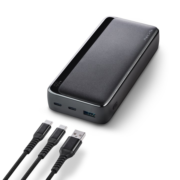 PowerBank NGS 20000mAh 22.5W USB-A/C Negro (QUIZ20)
