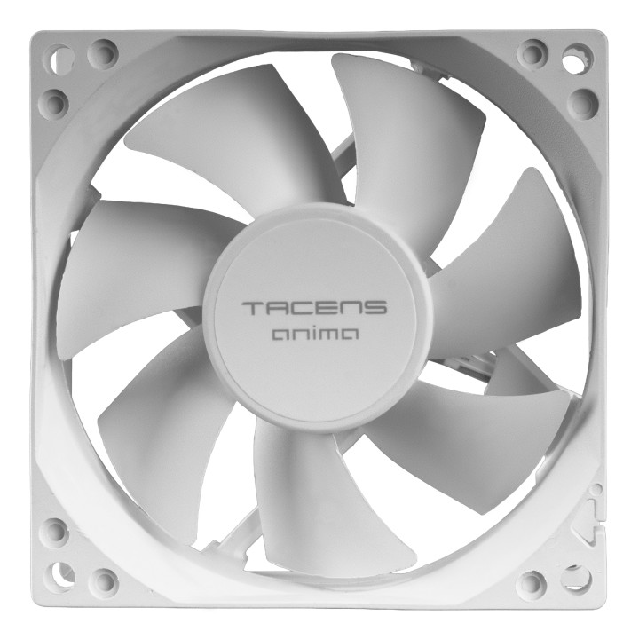 Ventilador TACENS Anima 8cm 2 Unidades Blanco (AF8X2W)