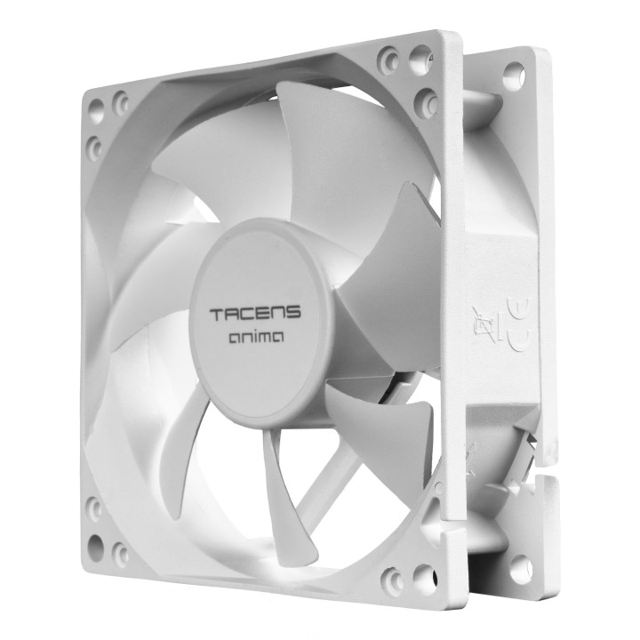 Ventilador TACENS Anima 8cm 2 Unidades Blanco (AF8X2W)