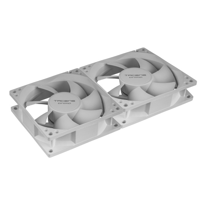 Ventilador TACENS Anima 8cm 2 Unidades Blanco (AF8X2W)