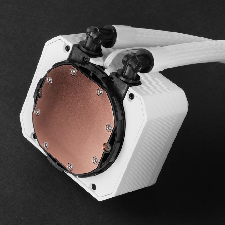 Ref. Líq. Mars Gaming Aio 300w ARGB Blanco (MLTWO120W)
