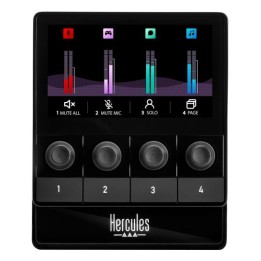 Controlador Audio HERCULES Stream 100 Negro (4780933)