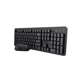 Teclado+Ratón Trust Ody II Wireless Negro (25020)