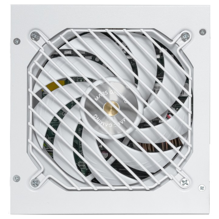 Fuente Mars Gaming 1200W 80+Gold Blanco (MPB1200PSIW)