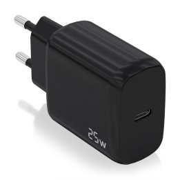 Cargador de Pared AISENS 1xUSB-C 25W Negro (A110-0757)