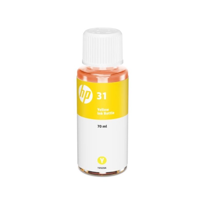 Botella de Tinta Original HP 31 Amarillo 70ml