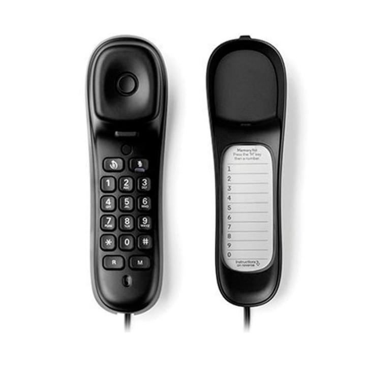 Motorola CT50 Teléfono Fijo Góndola con Indicador Visual de Llamada Negro