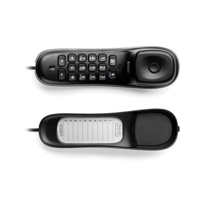 Motorola CT50 Teléfono Fijo Góndola con Indicador Visual de Llamada Negro