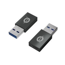 Conceptronic DONN Pack 2 Adaptadores OTG USB-A 3.0 Macho a USB-C Hembra