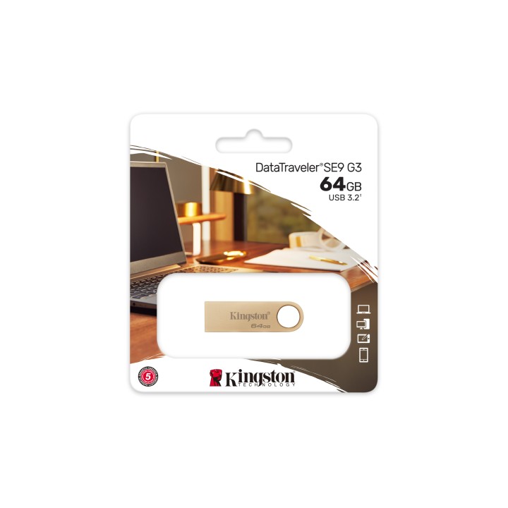 Pendrive Kingston SE9 G3 64Gb USB-A 3.0 (DTSE9G3/64GB)
