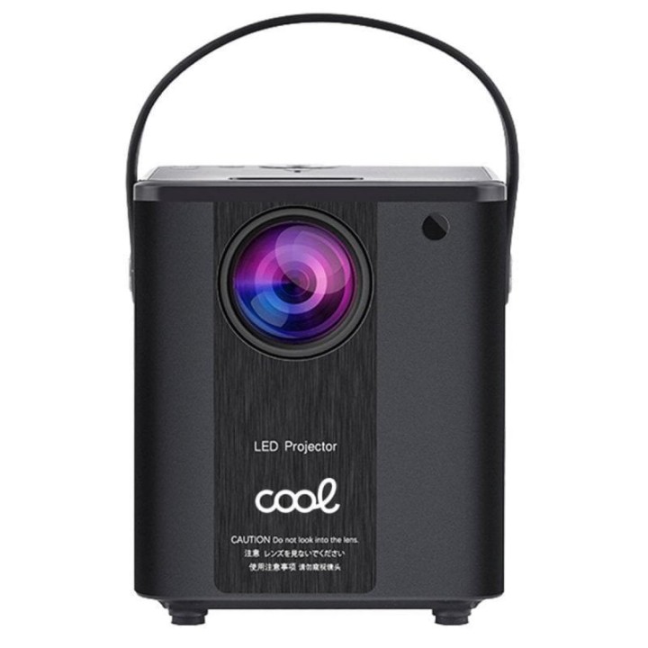 Cool Rainbow Proyector Compacto ANSI LED WiFi FullHD 3000 Lúmenes Negro