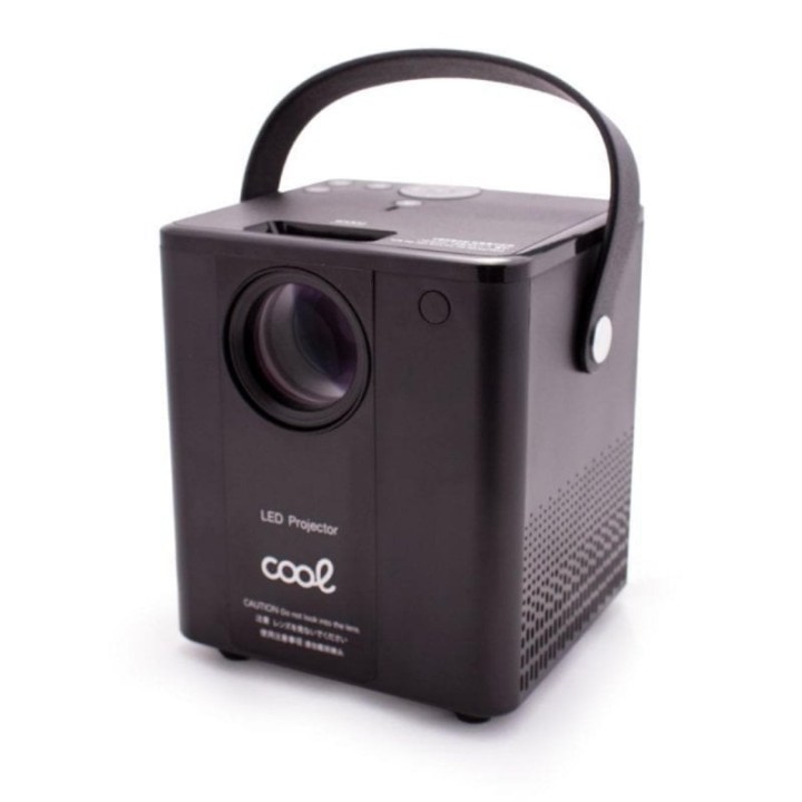 Cool Rainbow Proyector Compacto ANSI LED WiFi FullHD 3000 Lúmenes Negro