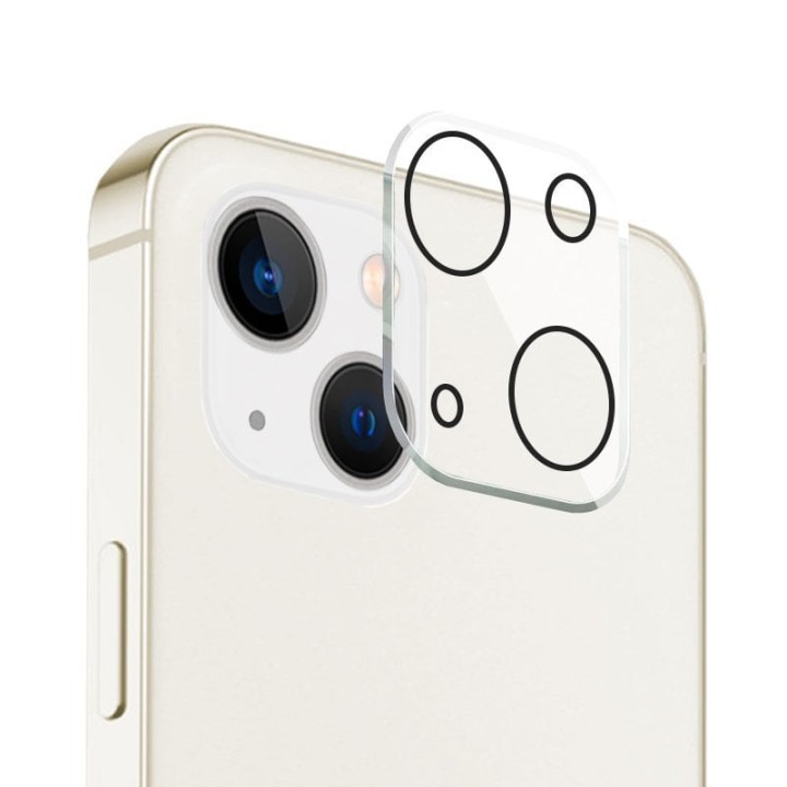 Cool Protector Cristal Templado de Cámara para iPhone 13/13 Mini