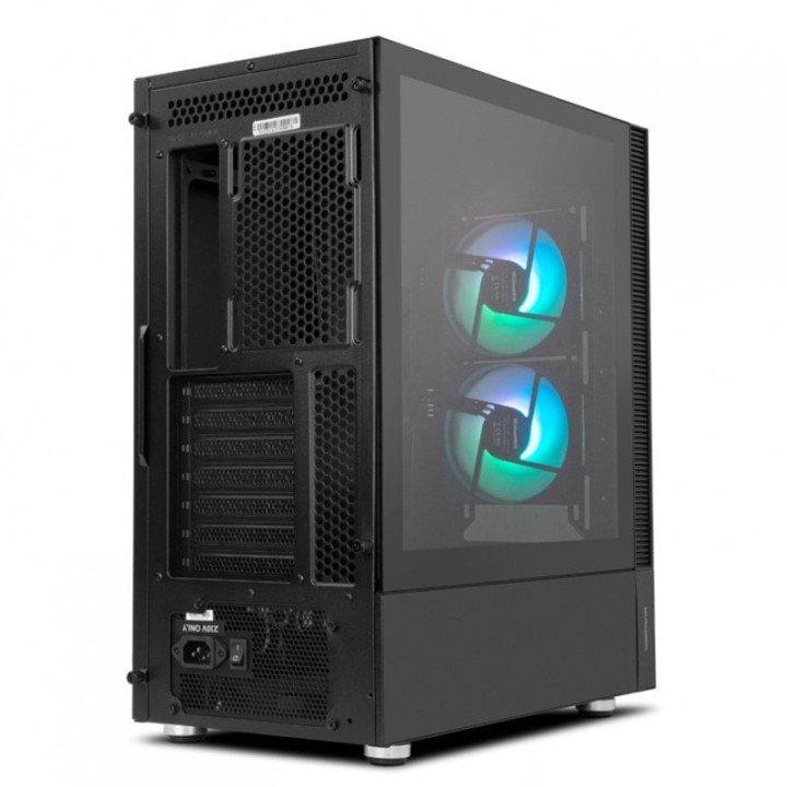 Nox Hummer Nemesis ARGB Cristal Templado USB 3.0 Negra