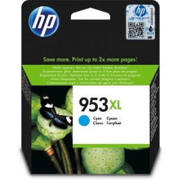 Cartucho de Tinta Original HP 953XL Cian Alta Capacidad
