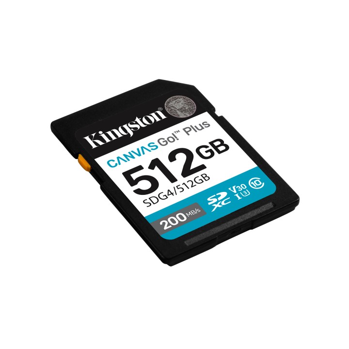 Kingston SDXC Canvas Go Plus 512Gb Gen4 (SDG4/512GB)