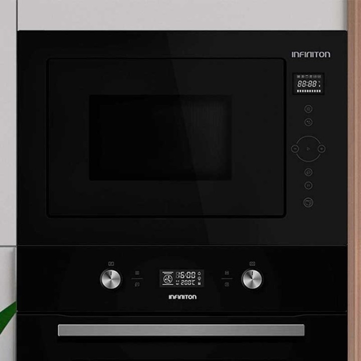 Infiniton IMW-GBK25 Microondas Integrable con Grill 25L 900W Negro