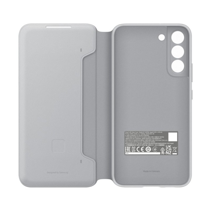 Samsung Smart LED View Cover Funda Inteligente Gris Claro para Galaxy S22 Plus
