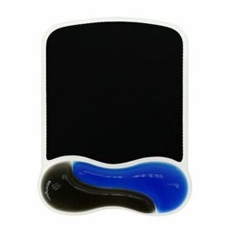 Alfombrilla para ratón Kensington Duo Gel con reposamuñecas Azul/Negro