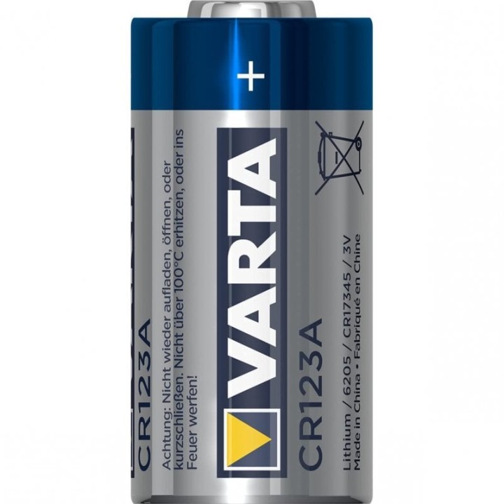 Varta Pila de Litio CR123A 3V