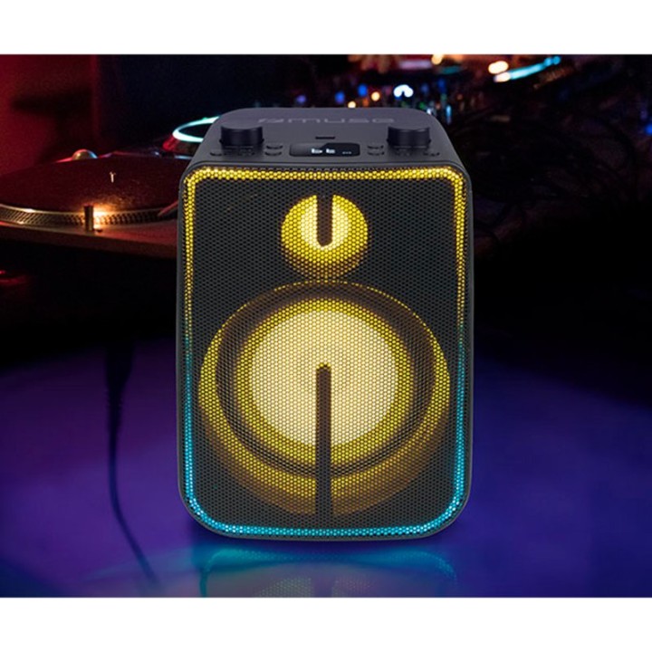 Muse M-1802 DJ Altavoz Bluetooth 60W Negro